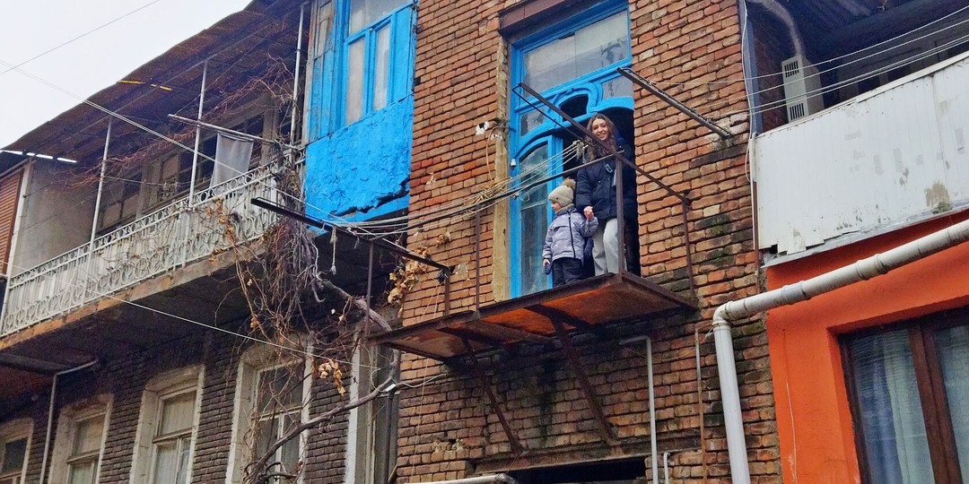 Грузия. Тбилиси. Трущобы Старого города