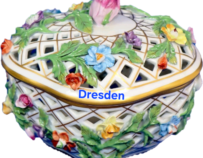 История Немецкого Фарфора (Dresden)Дрезден