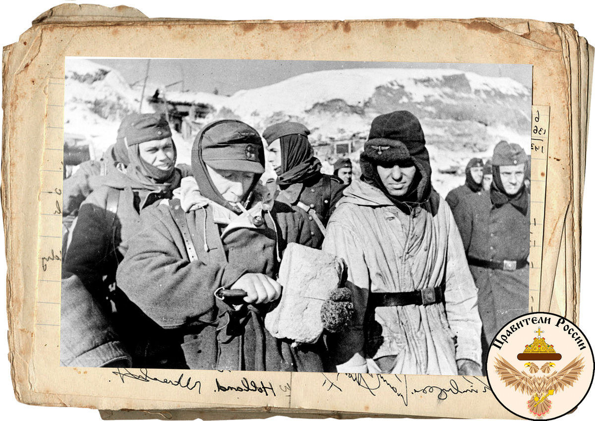 Гитлеровцы в Сталинграде