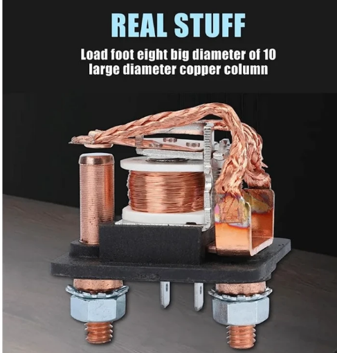 Реле вид внутри