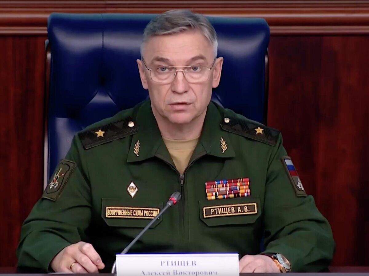    Начальник войск радиационной, химической и биологической защиты ВС РФ Алексей Ртищев | © Минобороны РФ