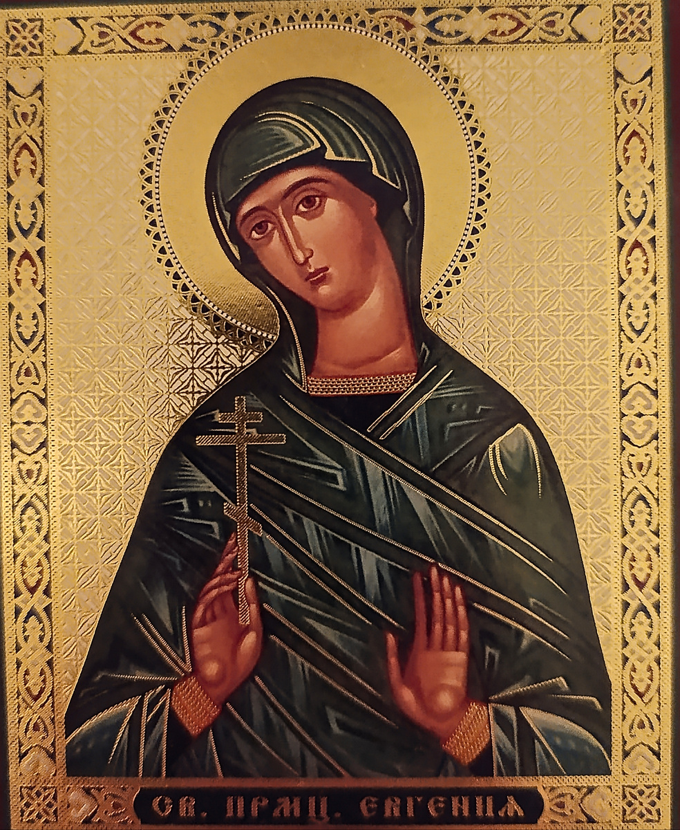 Фото автора (икона из личного иконостаса)