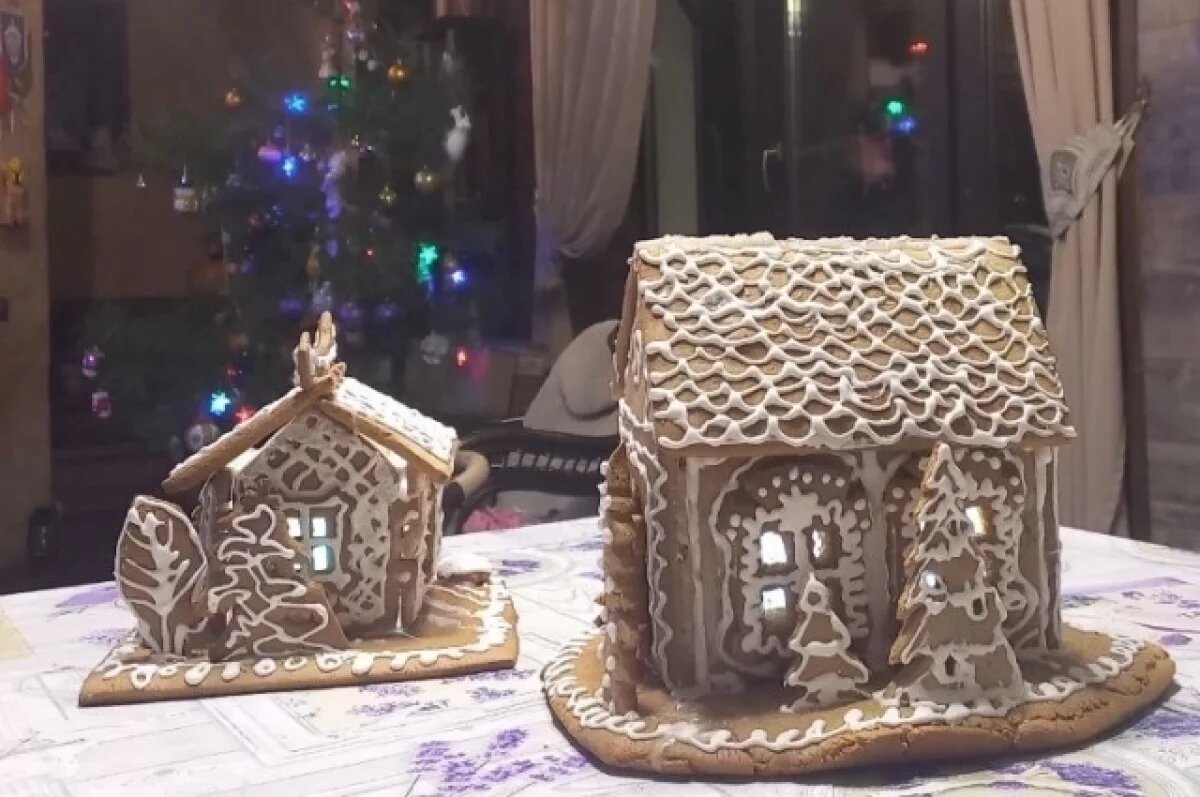    Создание пряничного домика - самое подходящее занятие для новогодних каникул