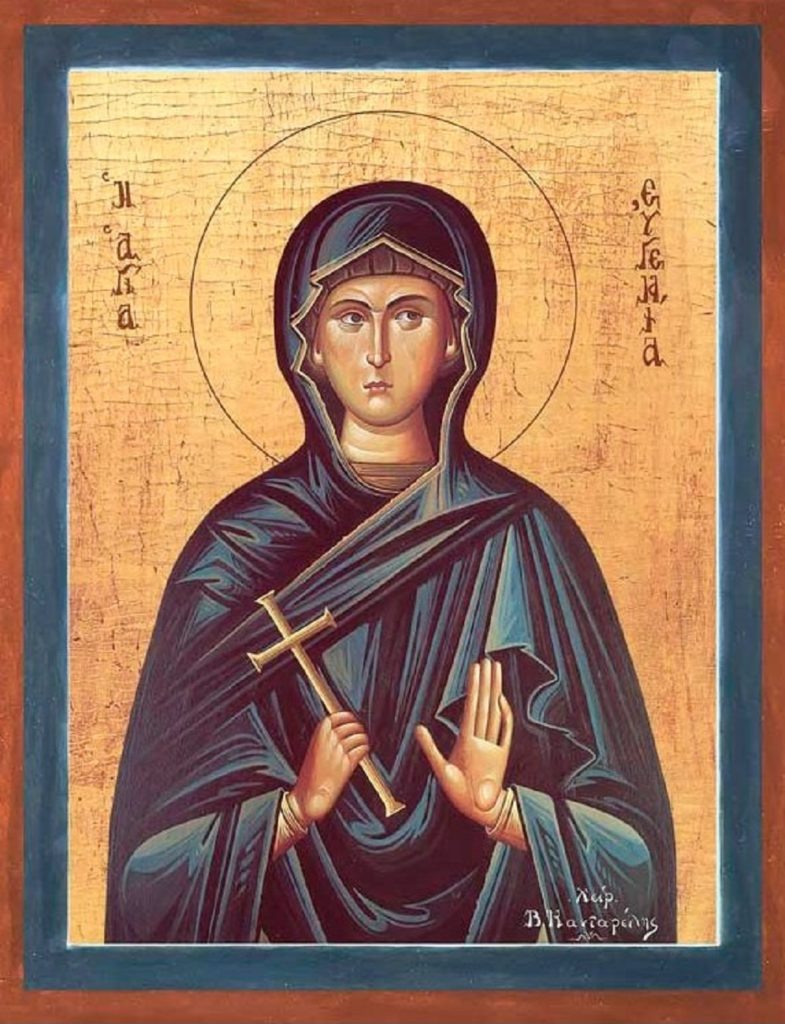 Преподобномученица Евгения. Источник: azbyka.ru📷    Пришли Святки — пора на Колядки: традиции 6 января
