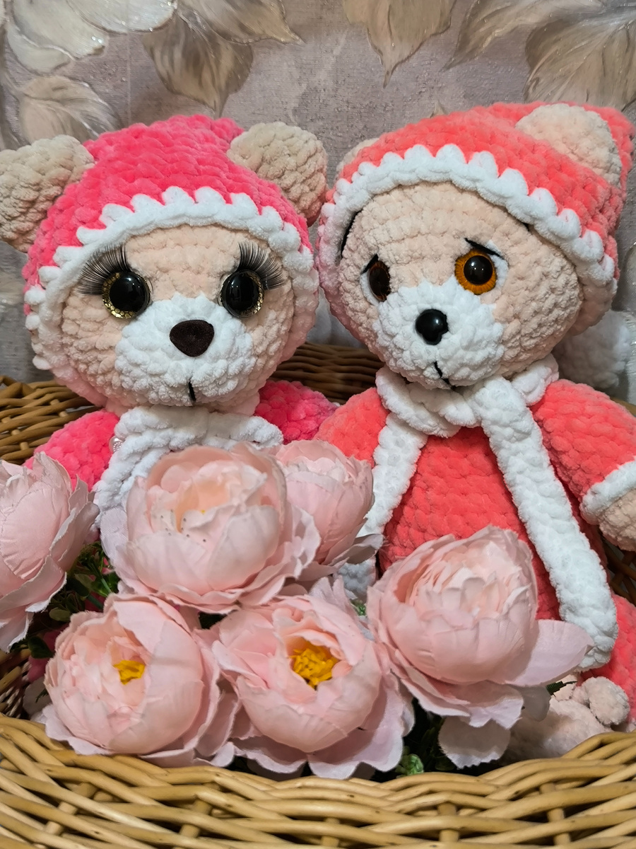 Мои мишки в пижамках.