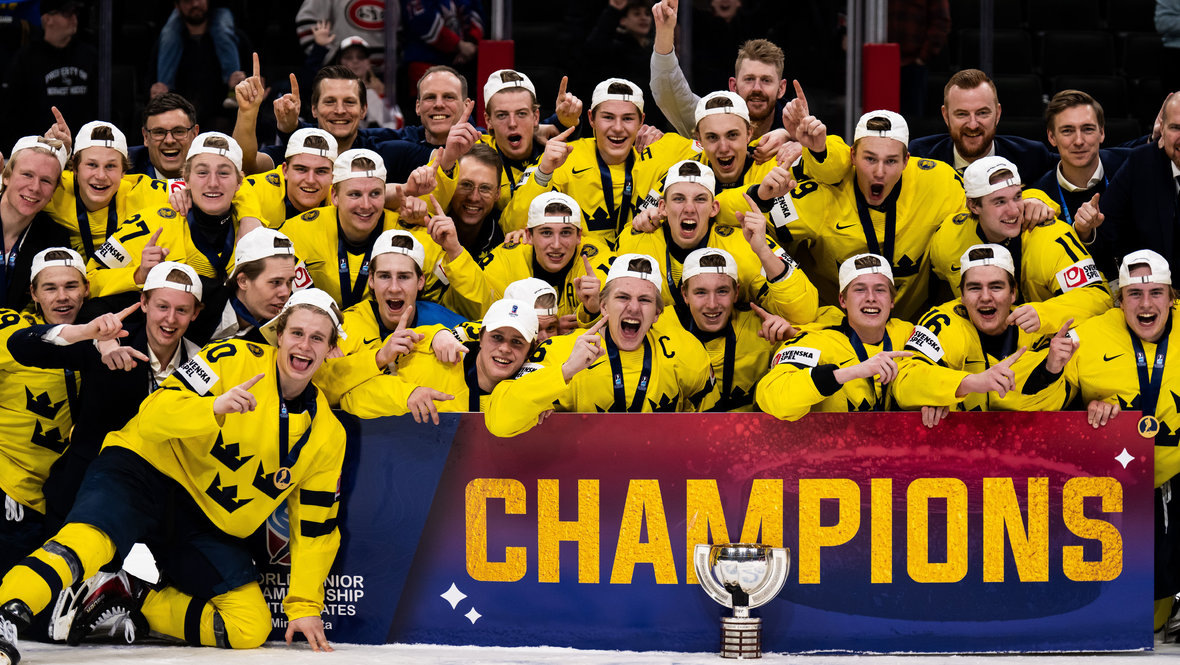    Сборная Швеции победила Чехию в финале МЧМ. Global Look Press