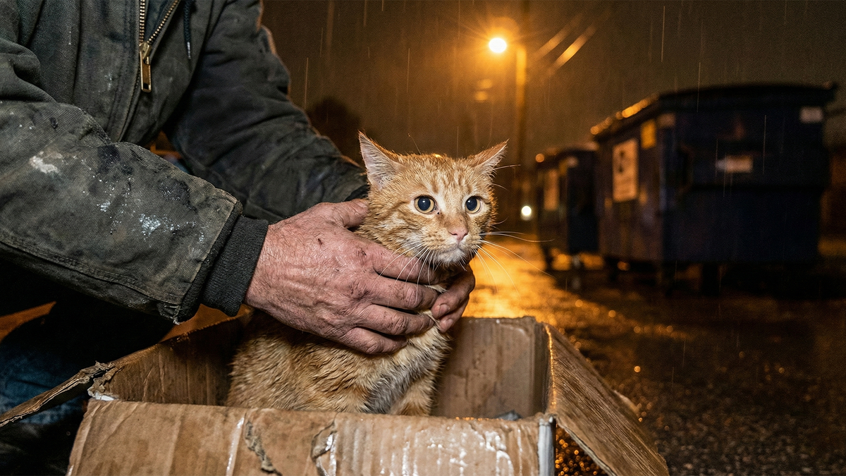 Эти грубые, рабочие руки оказались добрее и ласковее, чем ухоженные пальцы бывшей хозяйки.
