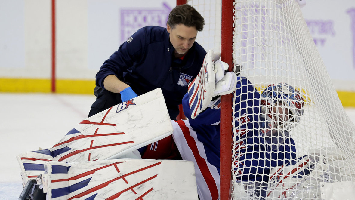    Игорь Шестеркин получил травму.Imagn Images USA Today Sports