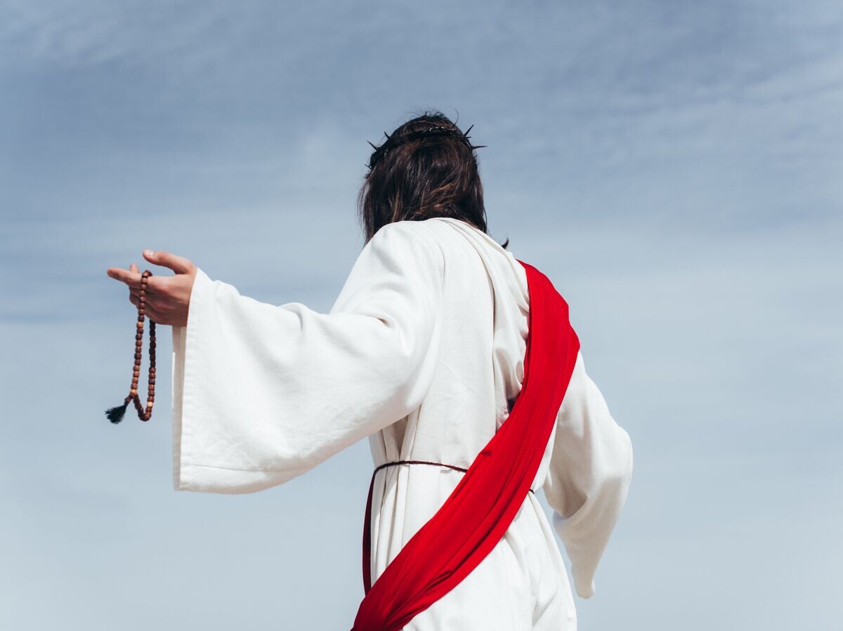    Мужчина в образе Иисуса Христа | © Depositphotos.com / VitalikRadko