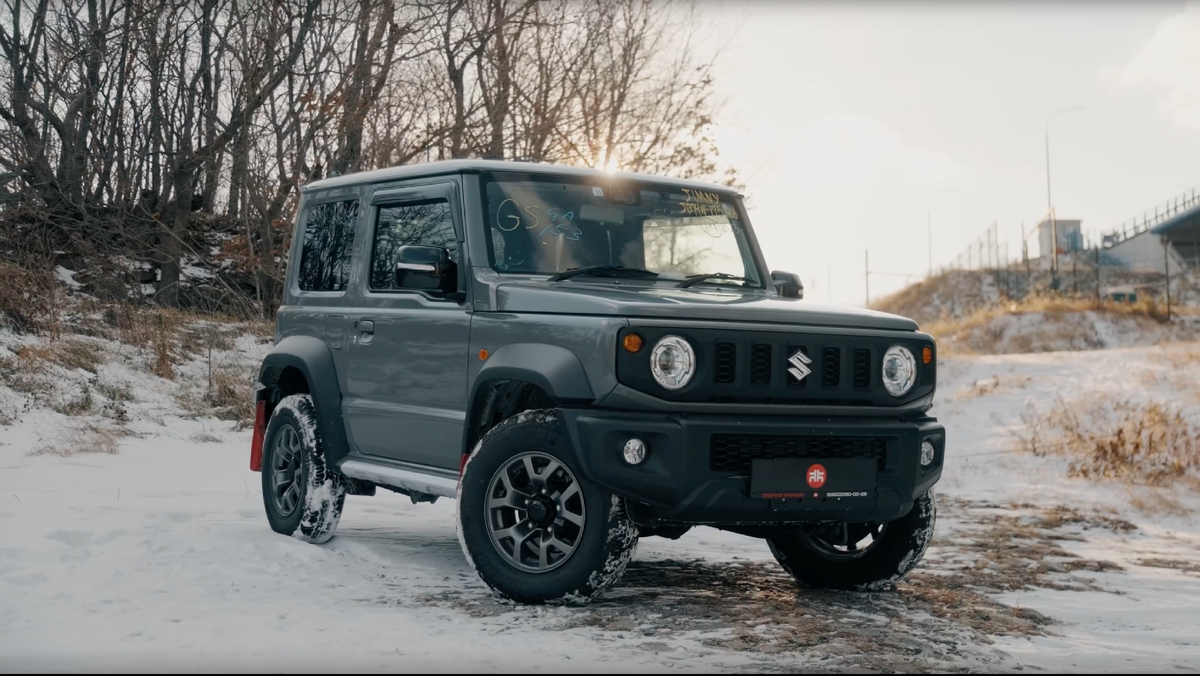 Suzuki Jimny. Источник: скриншот из VKвидео канала «Япония Транзит»