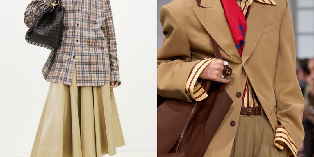 Рубашки в клетку и полоску: долгий тренд! Как носить в 2026 году?!👔