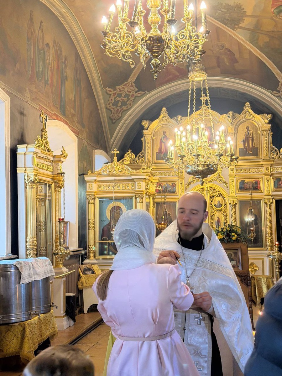 На руках у крёстной