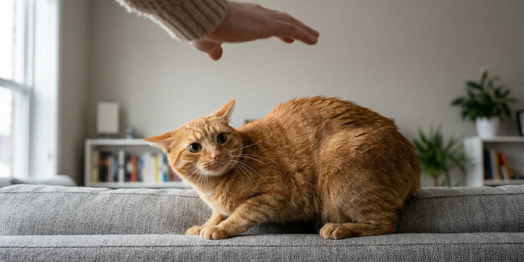 Каждый ваш жест кошка читает иначе: что она видит в ваших движениях