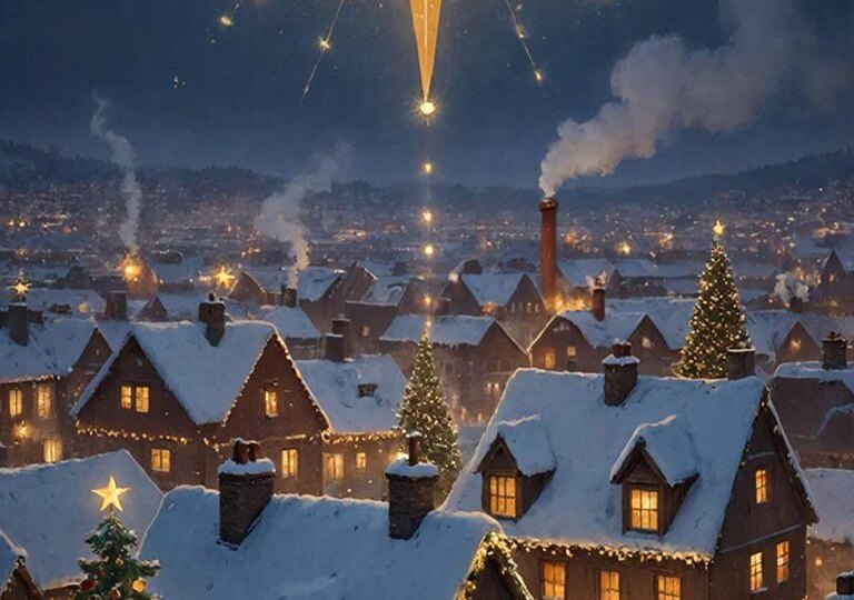 Рунический став "Рождественская звезда". Исполнение желаний и обретение настоящего счастья.