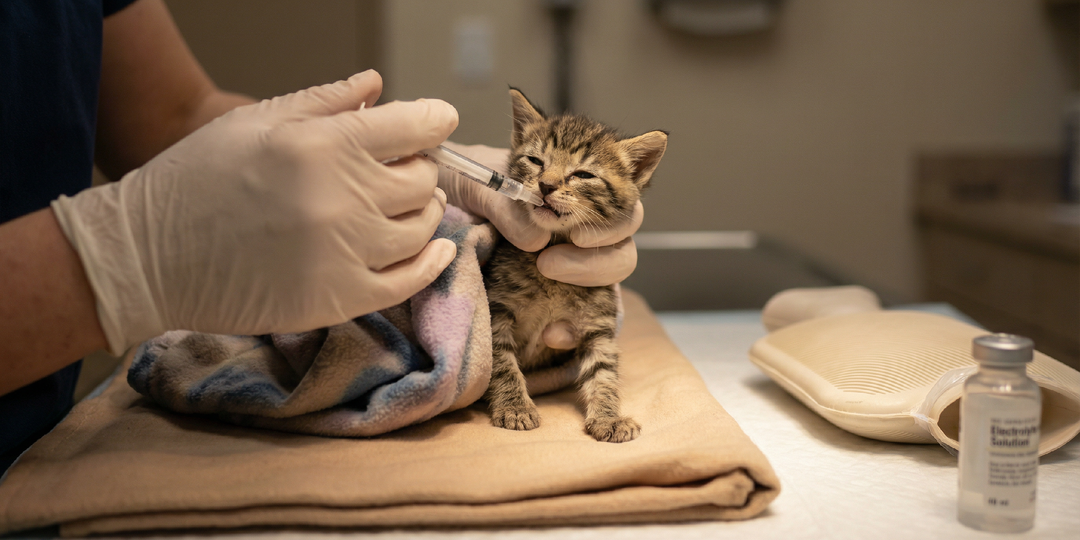 Подобрали замёрзшего котёнка: как накормить, чтобы не погубить заботой