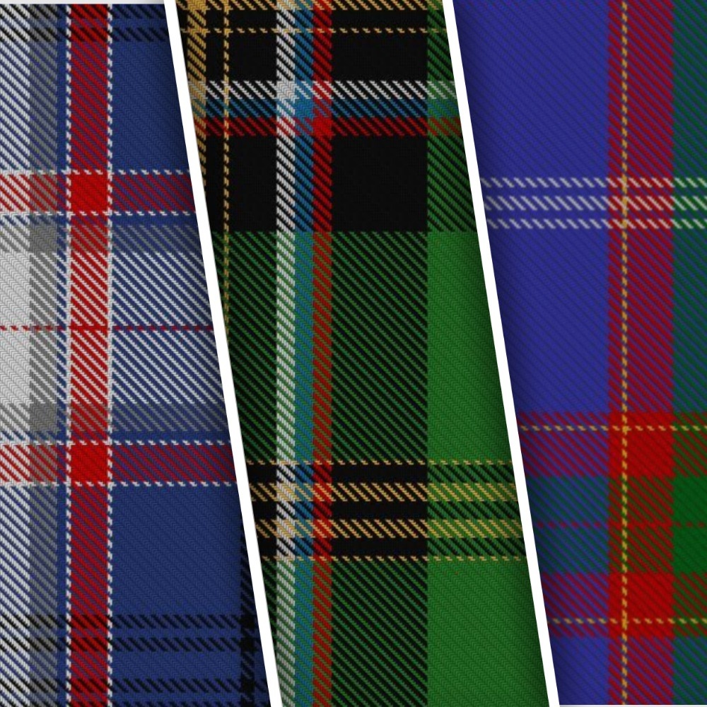    Русские расцветки традиционной "шотландской клетки". / tartanregister.gov.uk