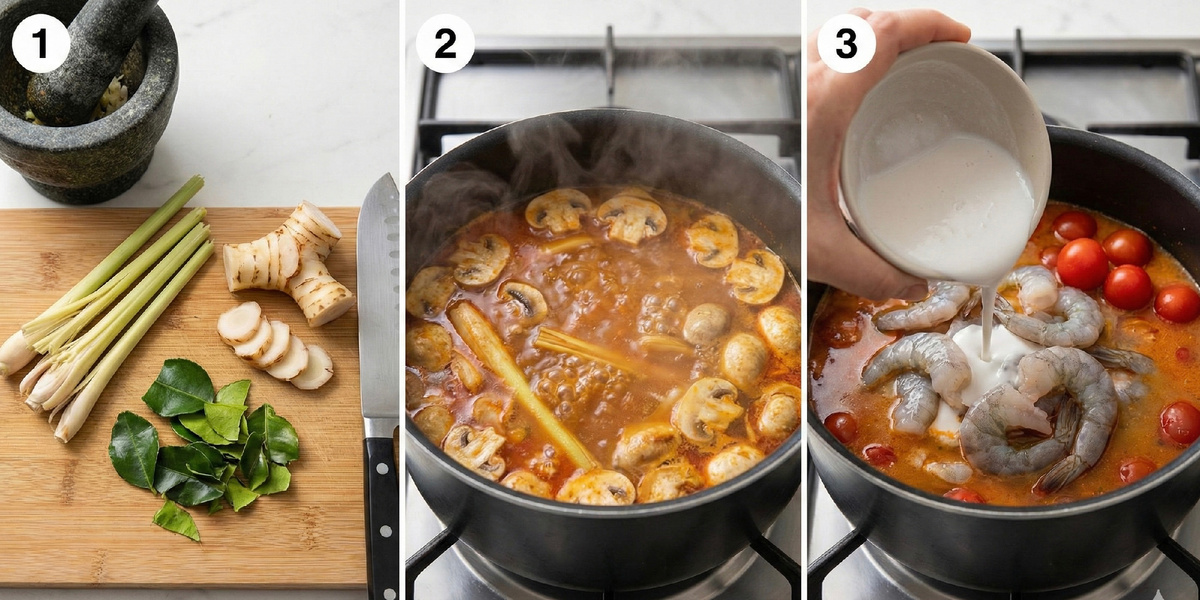 Этапы приготовления 