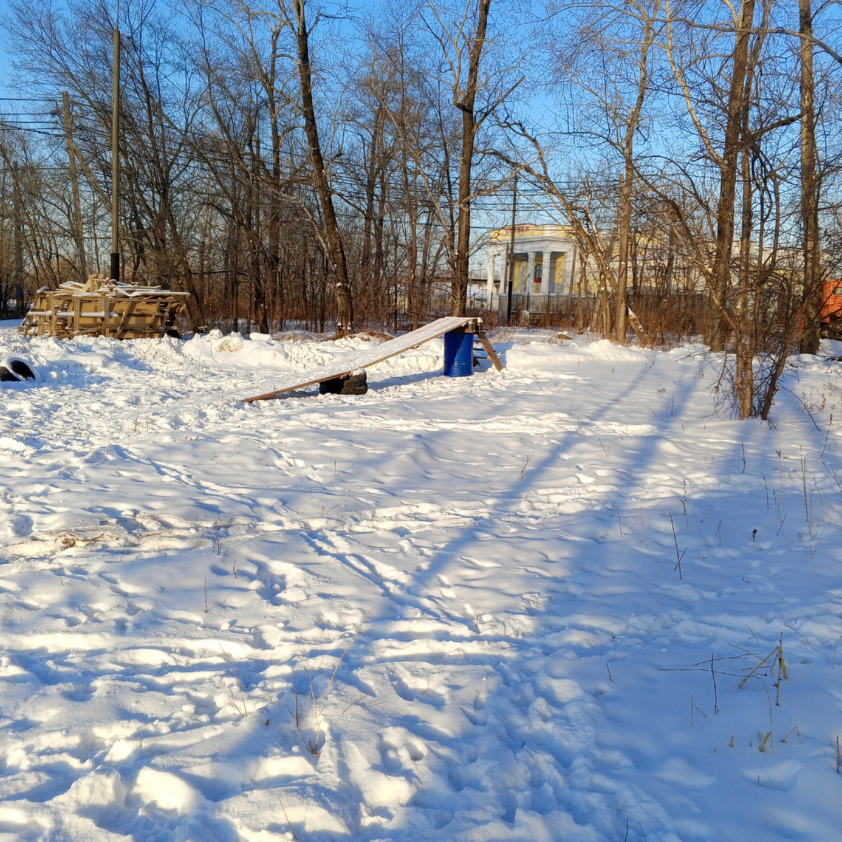Сегодня ходила заказывать комбикорм кроликам и покаталась. Фото автора Занозонька итд