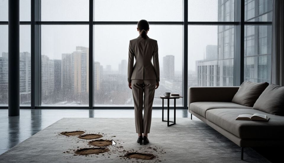 Следы на ковре