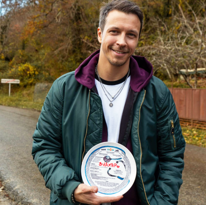 Кадр со съемок сериала "Знахарь"