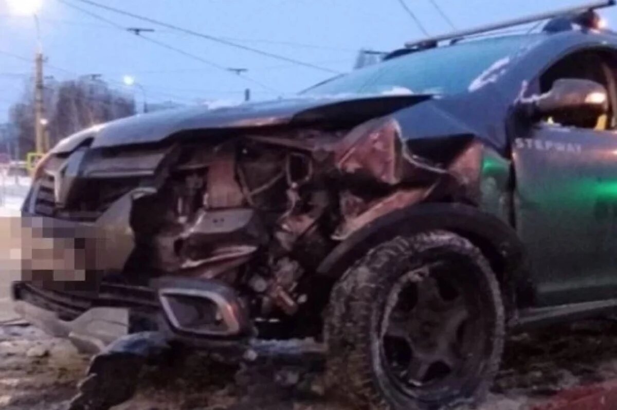    Женщину госпитализировали в результате жёсткого ДТП в Самаре