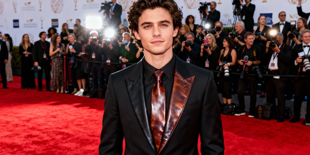 Мода 2026: почему кожаный галстук стал главным аксессуаром сезона