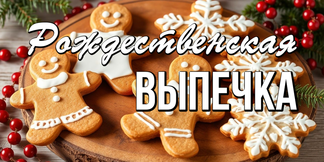🌟 Рождественская выпечка: 5 рецептов для семейного чаепития