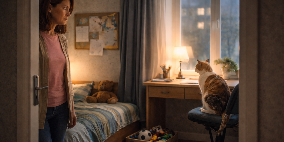 Кошка мяукала в пустой детской. Я думал — привычка, пока не пришёл бывший муж с “новой семьёй”