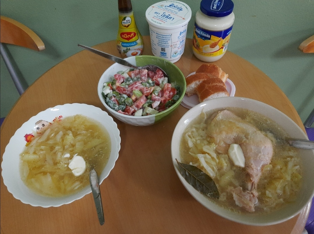 Наш обед в Паттайе