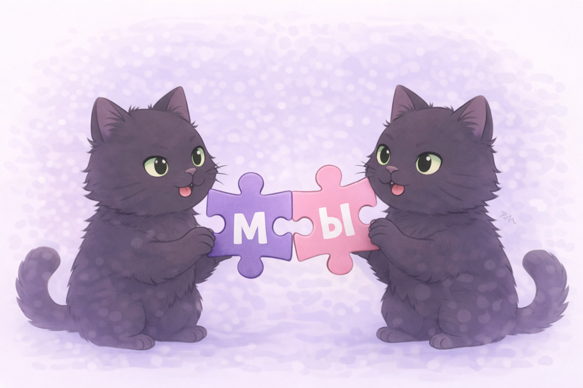 Сначала может казаться, что пазл «мы» не сложить, но не стоит сдаваться без боя