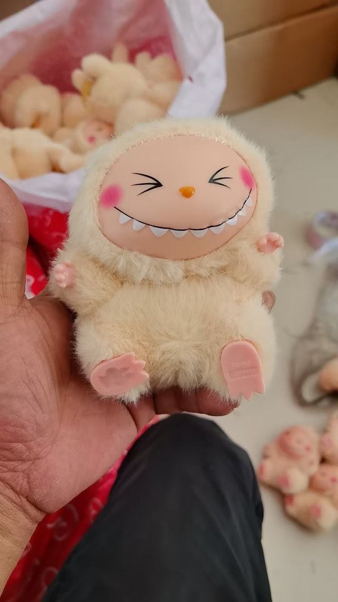 Те самые лабубу нашего заказчика, пришедшие без упаковки