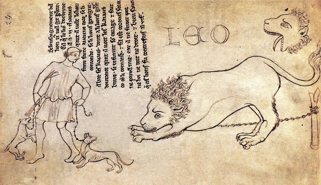 Альбом архитектора Виллара де Оннекура, пергамент, около 1235 года — Парижская национальная библиотека 