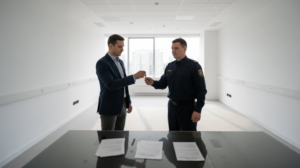    Передача ключей и уведомления о расторжении аренды: подтверждение освобождения помещения