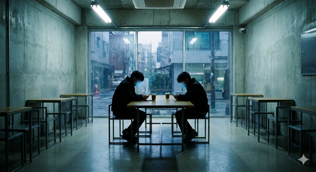 Мы вместе, но каждый - один. (Картинка сгенерирована Nano Banana)