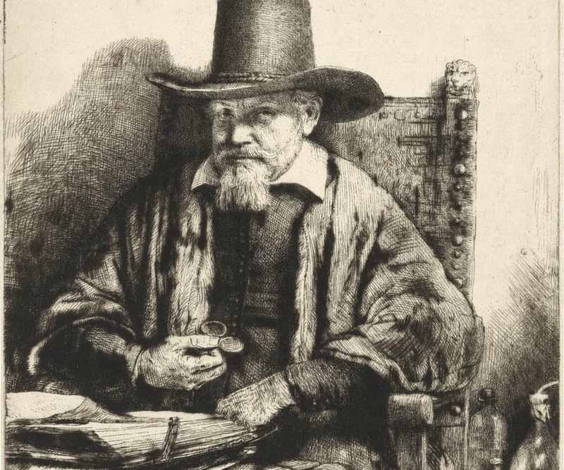 Ребмбрандт ван Рейн. Арнаут Толинкс, инспектор. ок. 1656