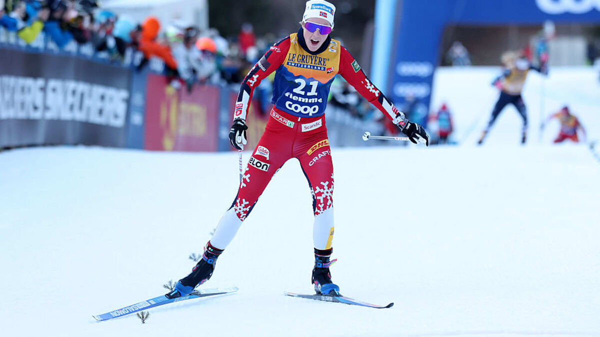 Победу в последней гонке Тур де Ски 2025/26 одержала Каролина Симпсон-Ларсен