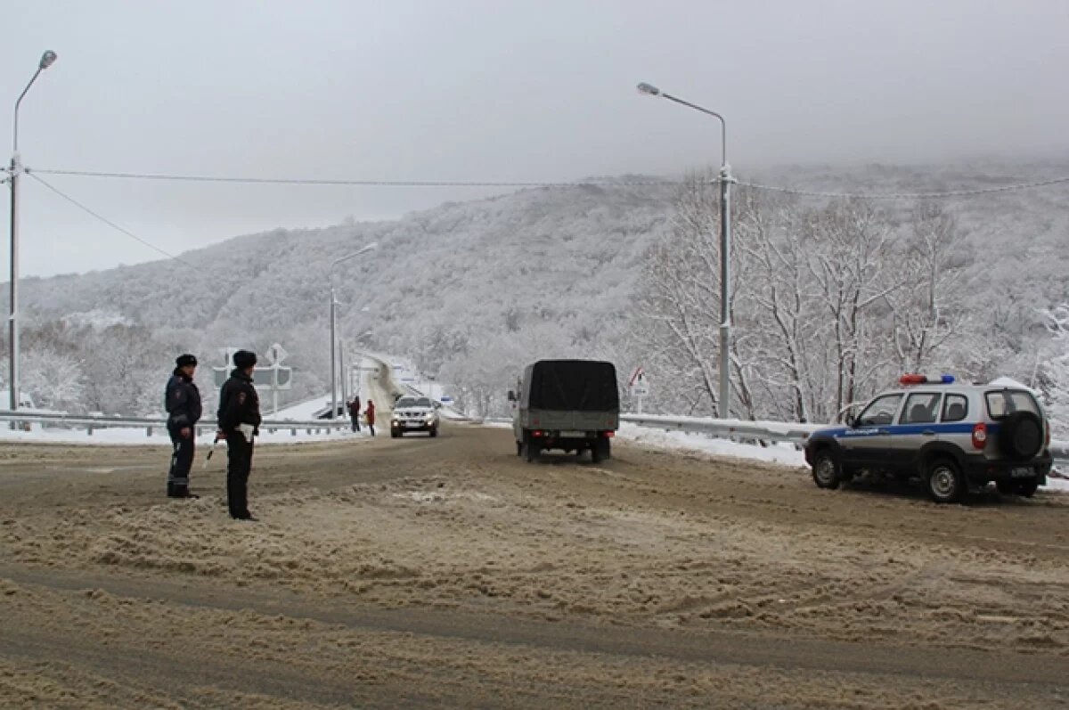    В Адыгее отменили режим ЧС, введенный из-за снегопадов