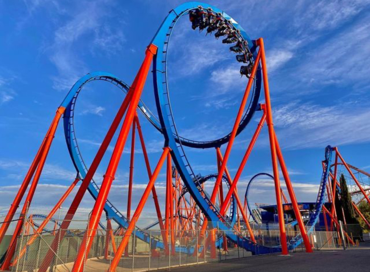 Американские горки, фото из интернет