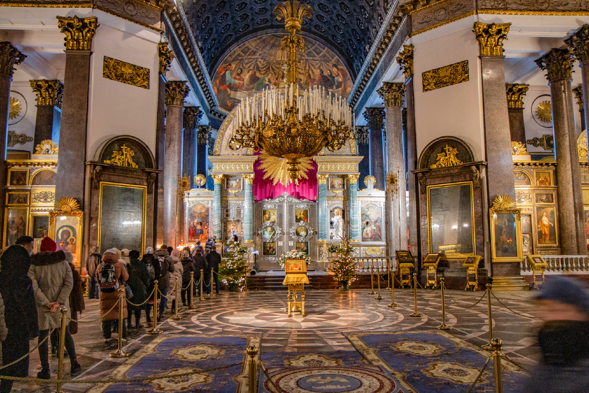 Казанский собор в Санкт-Петербурге.