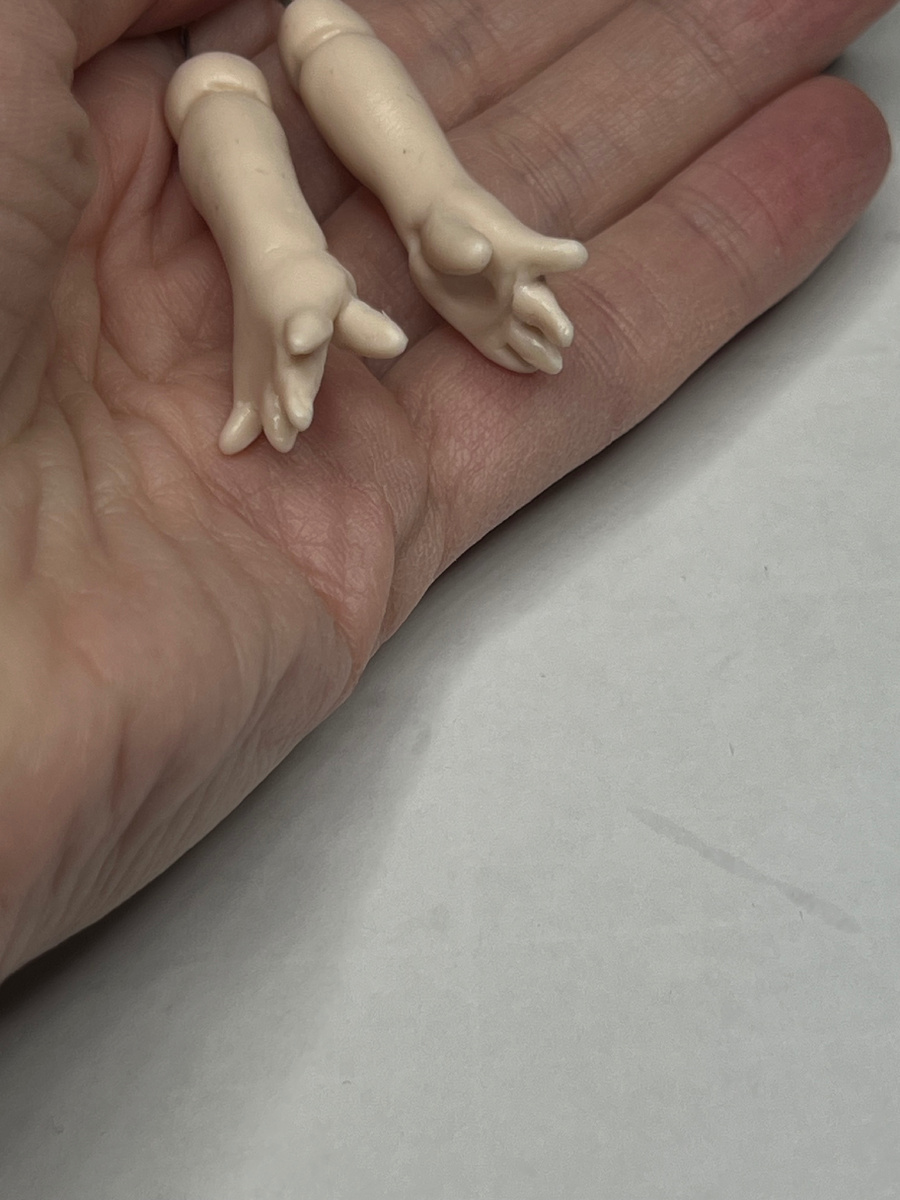 Ручки из глины