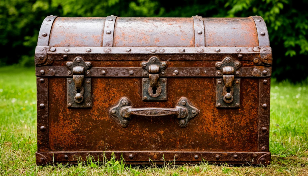 Кованный сундук