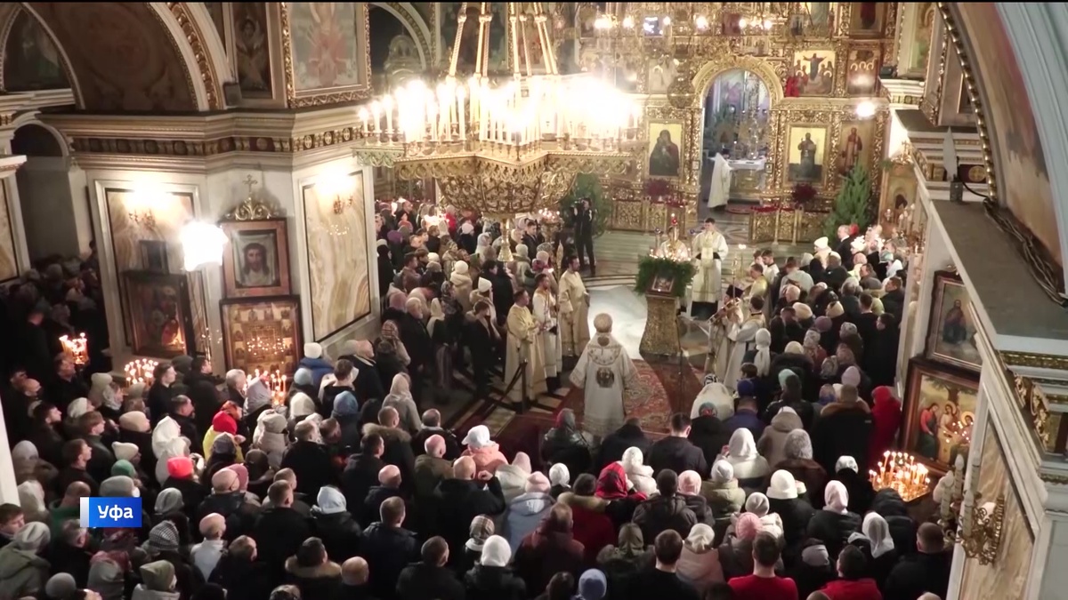    В Уфе пройдут праздничные службы в 19 храмах