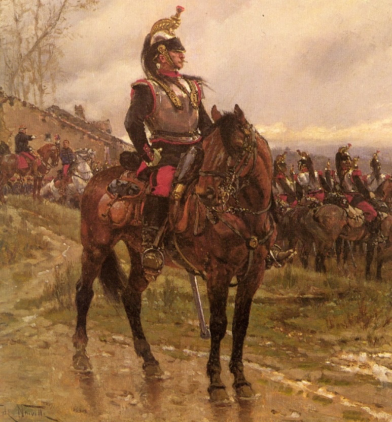 Французские кирасиры (худож. Альфонс де Невиль)