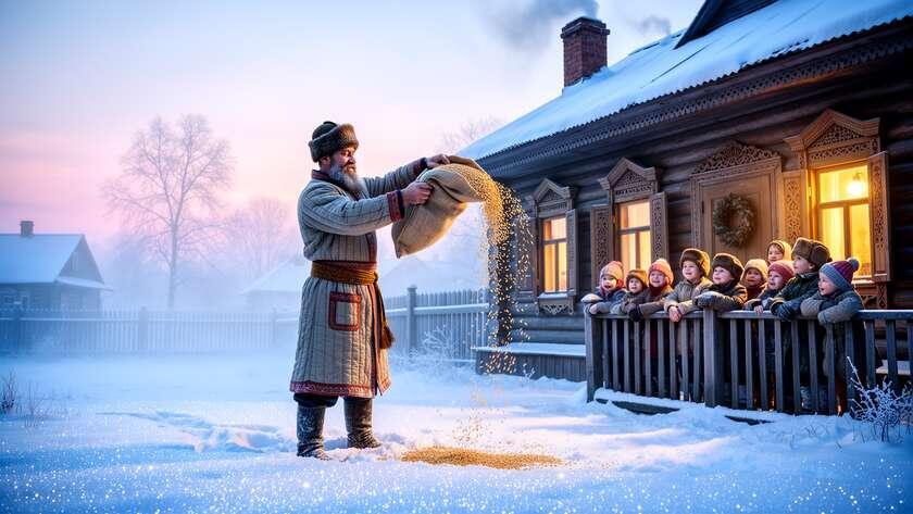 7 января — Филипп Рождество, посев на урожай и приметы Святок