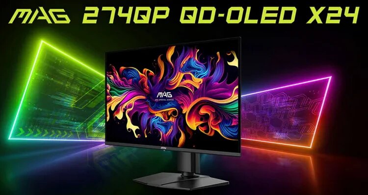 Монитор MSI MAG 274QP QD-OLED X24 