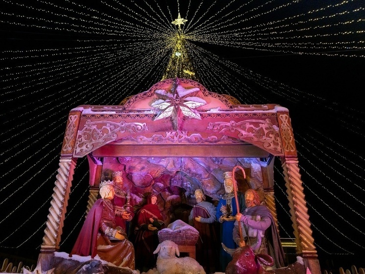     В Великом Новгороде в Рождественский сочельник зажгут Вифлеемскую звезду. фото: пресс-служба министерства культуры и туризма Новгородской области