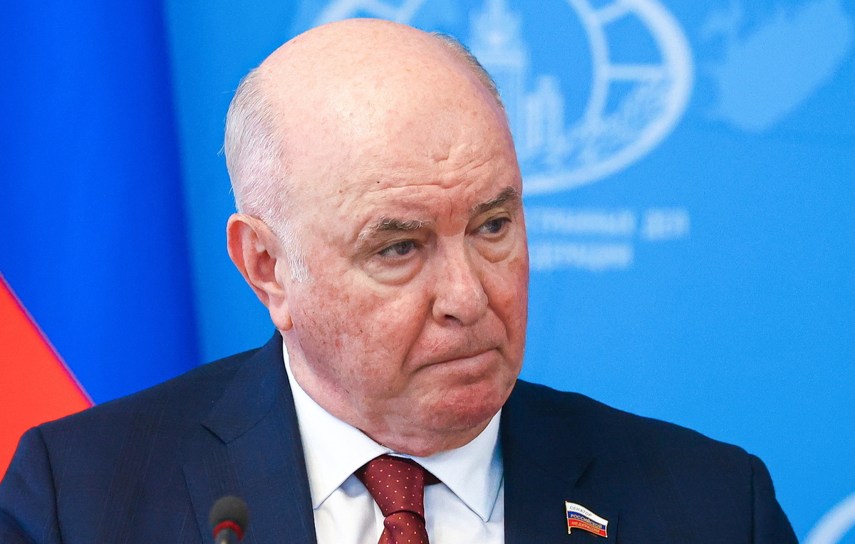    Председатель комитета Совета Федерации по международным делам Григорий Карасин  Пресс-служба МИД РФ/ТАСС