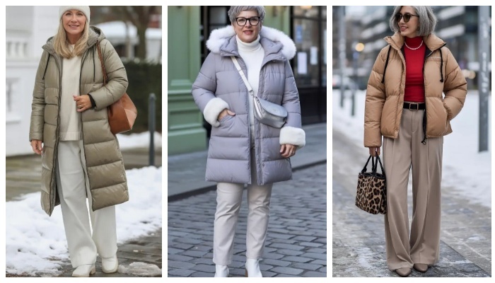 Как выглядеть стильно зимой после 50: реальные образы, которые работают