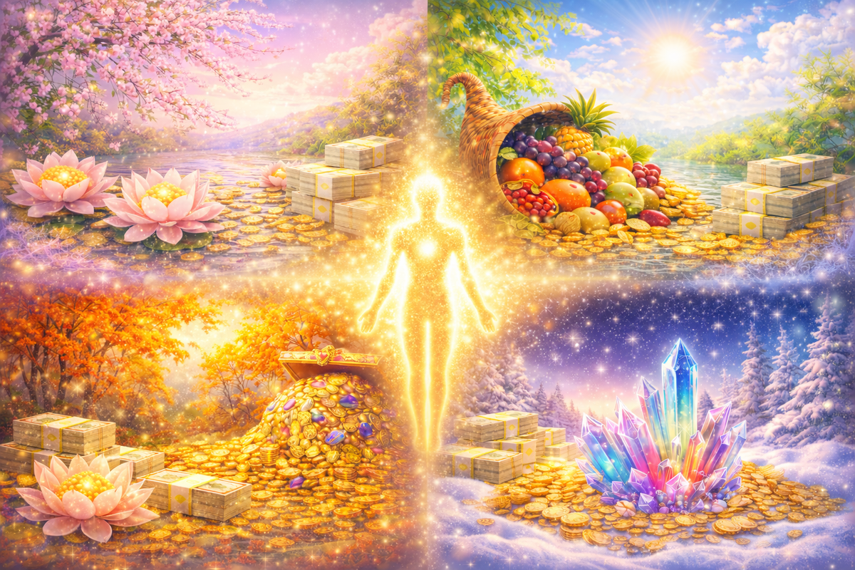 Изобилие как времена года, как течение воды, всегда подвижно и всегда приходит.