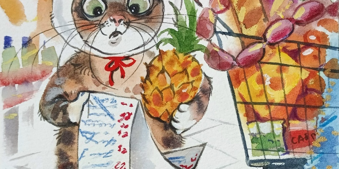 Глазами ребёнка. Свет акварелей Дарьи Красновой